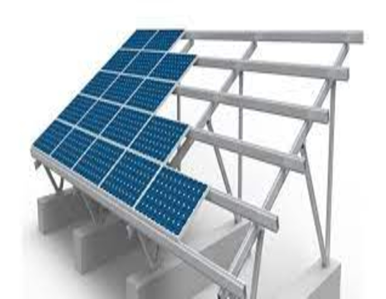 Solar Panel Mounting Structure by Ramasis Energy
